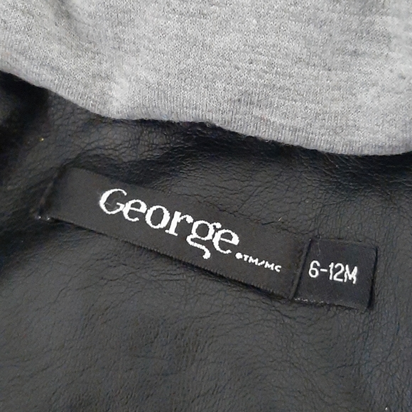 🍉3/$25🍉 George Fake Leather Jacket - Picture 2 of 5